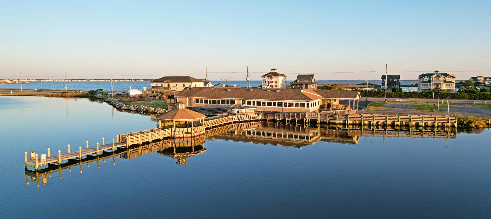 Outer Banks vacation home with private pool and elevated deck