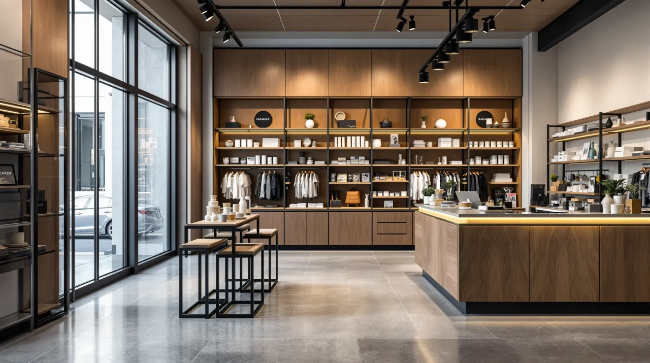 Retail display fixtures, shelving and accent track lighting — short-life personal property in a cost segregation study
